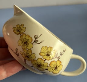 Listing 7 of 9 for Carlton Ware sauce jug - Mimosa pattern - 1950’s
