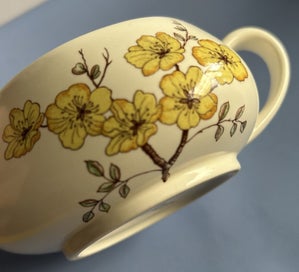 Listing 9 of 9 for Carlton Ware sauce jug - Mimosa pattern - 1950’s