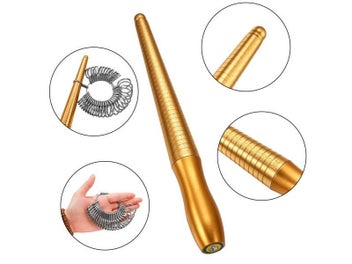 Listing 7 of 9 for Professional Ring Enlarger Stick Mandrel Handle Hammers Ring Sizer Finger