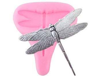 Listing 3 of 8 for Dragonfly Silicone Mold Chocolate Candy Polymer Clay Jewelry Molds DIY Baking