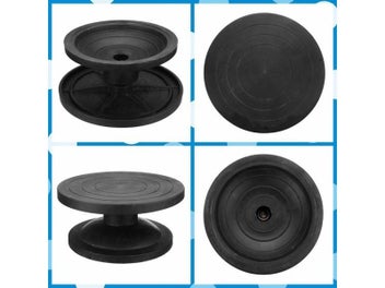 Listing 4 of 6 for 30Cm Pottery Wheel Modelling Platform Sculpting Turntable Model Making Clay