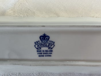 Listing 2 of 2 for AYNSLEY CHINA - MARLINA - MINT TRAY