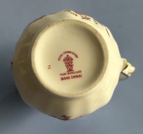 Listing 6 of 8 for Royal Crown Derby Pinxton Roses Jug-1954-1965