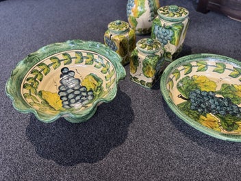 Listing 6 of 7 for Large Pottery set