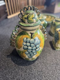 Listing 2 of 7 for Large Pottery set