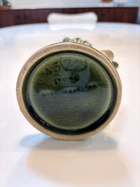 Listing 6 of 6 for SylvaC vase with green tree trunk vase and swan