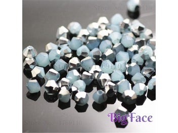Listing 9 of 16 for Isywaka Sale Red Copper Color 100pcs 4mm Bicone Austria Crystal Beads Charm