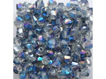 Listing 14 of 16 for Isywaka Sale Red Copper Color 100pcs 4mm Bicone Austria Crystal Beads Charm