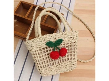 Listing 5 of 9 for Yarn Cherry Hook Weaving DIY Ornaments Craft Supplies Clothing Hat Shoe Key