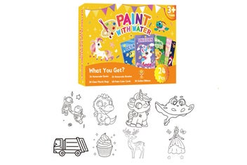 Listing 3 of 8 for 24 Water Coloring Books for Little Ones Party Favors Water Painting Books