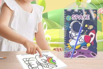 Listing 4 of 8 for 24 Water Coloring Books for Little Ones Party Favors Water Painting Books