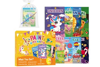 Listing 8 of 8 for 24 Water Coloring Books for Little Ones Party Favors Water Painting Books