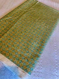 Listing 3 of 7 for A HUGE length of UNUSED Vintage SANDERSON Cotton