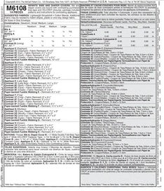 Listing 2 of 2 for McCalls Pattern 6108 Infants' bibs and Diaper Covers All Sizes In One Envelope