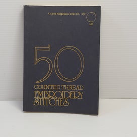 Listing 1 of 6 for Vintage 50 Counted Thread Embroidery Stitches Pattern Book. Coats no 1245