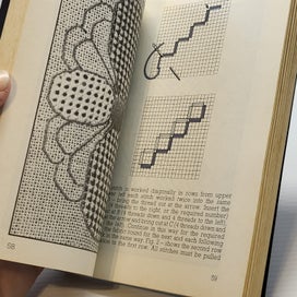 Listing 4 of 6 for Vintage 50 Counted Thread Embroidery Stitches Pattern Book. Coats no 1245