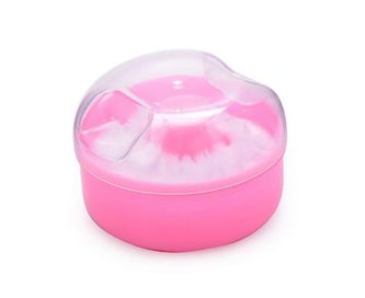 Listing 3 of 4 for 3pcs Powder Puff Empty Box After-Bath Body Powder Container with Bath Powder