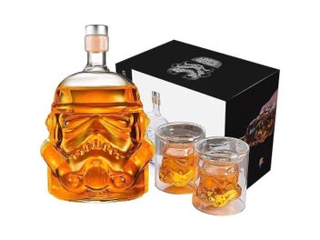 Listing 9 of 14 for 650ml Creative Storm Trooper Decanter White Soldier Glass Jug Liquor Bottle