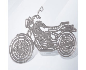 Listing 2 of 5 for 1pc Craft Metal Gift Motorcycle Cutting Die DIY Decorate Scrapbooking Album E