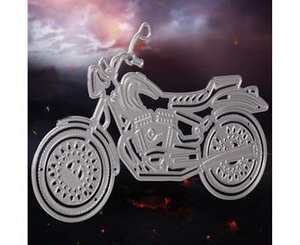 Listing 4 of 5 for 1pc Craft Metal Gift Motorcycle Cutting Die DIY Decorate Scrapbooking Album E