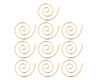 Listing 1 of 5 for 10Pcs Spiral Knitting Needle Stainless Steel Practical Circular Shawl Needle