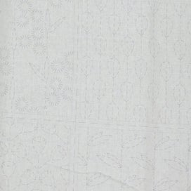 Listing 6 of 12 for Patchwork Quilting Sewing Fabric Sashiko Botanical Cream Panel 50x110cm