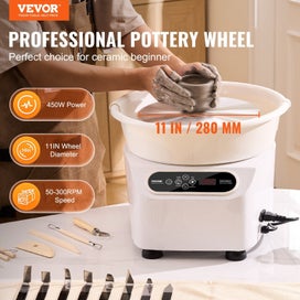 Listing 2 of 11 for Pottery Wheel 11 Inch Pottery Forming Machine 450W Electric Wheel For Pottery...