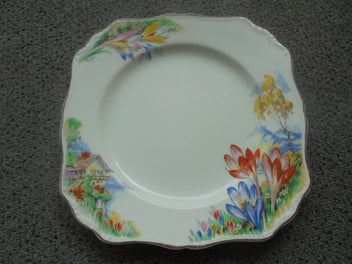 Listing 1 of 6 for J&G Meakin - England - 'Autumn Crocus' lunch plate