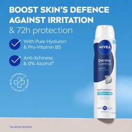 Listing 3 of 6 for Nivea Deodorant Derma Control Defend 72h Aeros 250mL