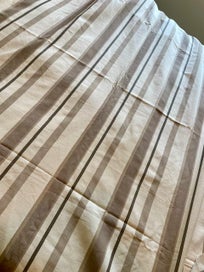 Listing 3 of 4 for A huge length of UNUSED striped Indian Cotton Furnishing fabric