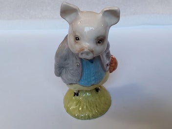 Listing 1 of 7 for Beswick Beatrix Potter " Pigling Bland " ceramic figurine