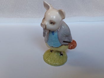 Listing 2 of 7 for Beswick Beatrix Potter " Pigling Bland " ceramic figurine