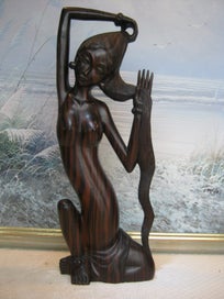 Listing 6 of 20 for Vintage Balinese Indonesia Hand Carved Wooden Sculpture. $89 Each