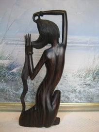 Listing 8 of 20 for Vintage Balinese Indonesia Hand Carved Wooden Sculpture. $89 Each