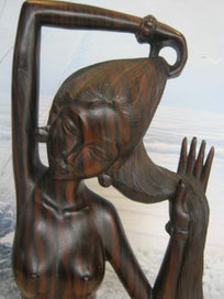 Listing 10 of 20 for Vintage Balinese Indonesia Hand Carved Wooden Sculpture. $89 Each
