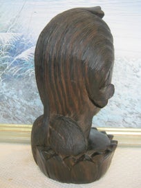Listing 12 of 20 for Vintage Balinese Indonesia Hand Carved Wooden Sculpture. $89 Each