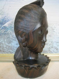Listing 14 of 20 for Vintage Balinese Indonesia Hand Carved Wooden Sculpture. $89 Each