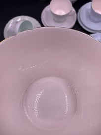 Listing 8 of 12 for Shelley macaron color tea sets+tea pot+jug/bowl