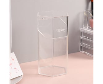 Listing 2 of 4 for Makeup Brush Holders Multipurpose Acrylic Makeup Storage Box for Bathroom Van