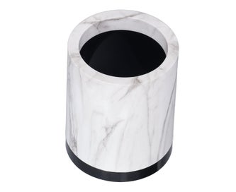 Listing 2 of 5 for Marble Pattern Pen Holder Beautiful Marble Pattern Anti Slip ABS Makeup Brush