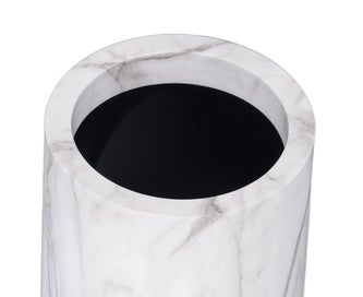 Listing 3 of 5 for Marble Pattern Pen Holder Beautiful Marble Pattern Anti Slip ABS Makeup Brush