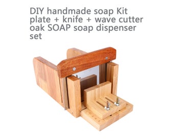 Listing 3 of 5 for DIY Handmade Soap Tool Set Wooden Soap Loaf Mold Cutter Knife Soap Making Sup