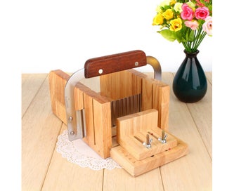 Listing 4 of 5 for DIY Handmade Soap Tool Set Wooden Soap Loaf Mold Cutter Knife Soap Making Sup