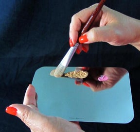 Listing 4 of 5 for Cosmetic Face Makeup Palette Spatula Foundation Mixing Tool