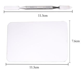 Listing 5 of 5 for Cosmetic Face Makeup Palette Spatula Foundation Mixing Tool
