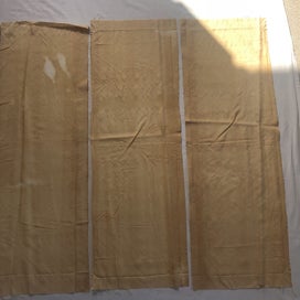 Listing 5 of 11 for Vintage Japanse Silk Kimono Lining Panels Fabric Pieces X6