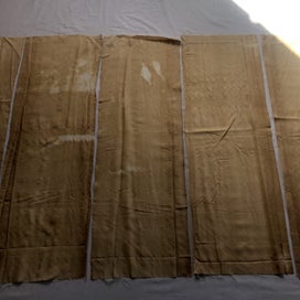Listing 9 of 11 for Vintage Japanse Silk Kimono Lining Panels Fabric Pieces X6
