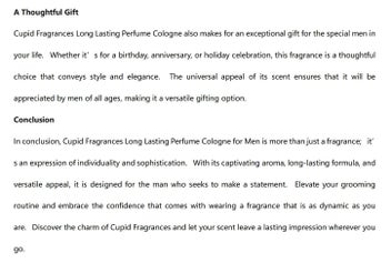 Listing 5 of 8 for Pheromone Perfume for men Cupid Hypnosis Long Lasting NEW 2025 SEXY COLOGNE New