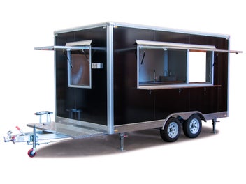 4m Mobile Kitchen Food Trailer - Twin Axle, Braked - NEW FOR SALE