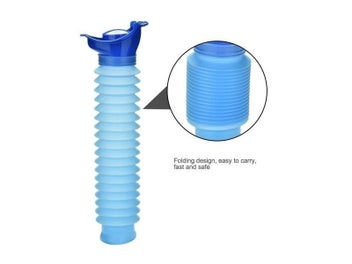Listing 1 of 8 for 2Pcs 750ML Portable Standing Pee Bottle Shrinkable Adult Urinal Travel Outdoor